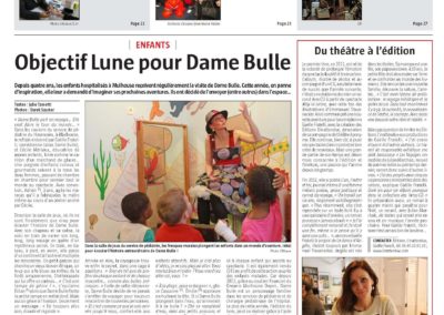gaelle fratelli - dame bulle - journal Alsace -Mulhouse -linattendue
